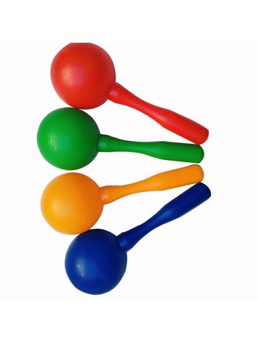 Pairs plastic maracas by - of,