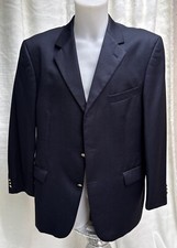 Mens Suit Jacket Blazer Jacket Scott and Taylor men's Navy blue