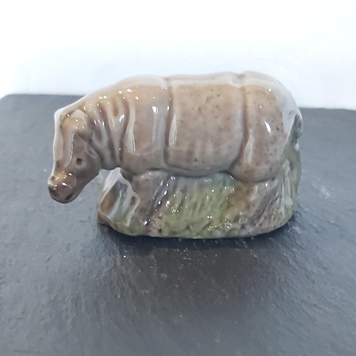Vintage wade whimsie rhino - wade,