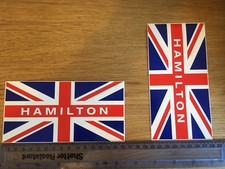 F1 Formula One Stickers x2