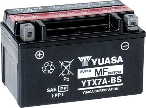 Ytx7a yuasa 12v 6ah battery - 12v,