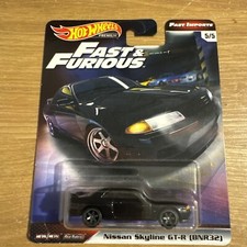 Hot Wheels Premium Fast and Furious NISSAN SKYLINE GT-R R32 Fast Imports BNR32