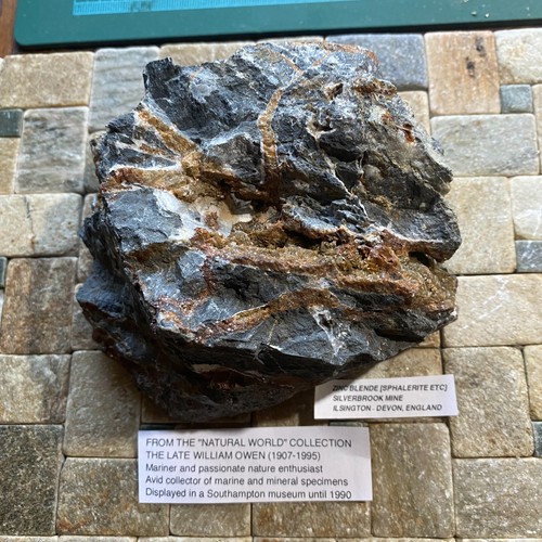 Zincblende sphalerite etc - [sphalerite,