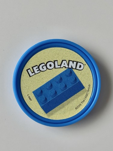 Blue lego brick legoland pop - blue,