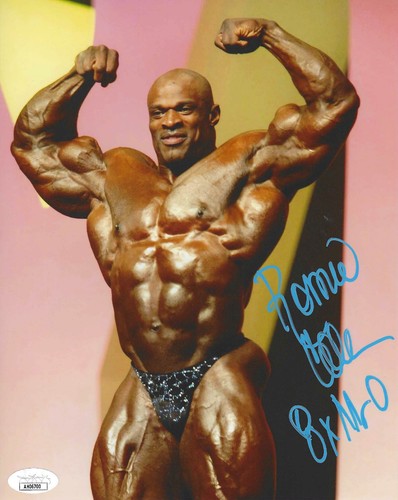 Ronnie coleman signed 8x10 - ronnie,