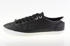 Superdry Super Sleek Black MF1011SO Men's Trainers Size UK 11