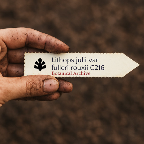 Lithops julii var fulleri - julii,