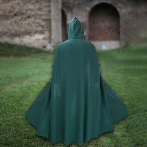 Medieval cloak hooded - medieval,