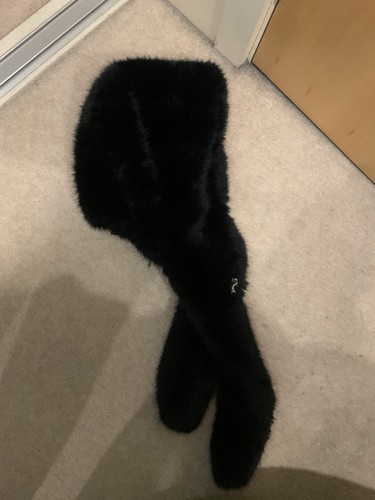 Zara accessories black faux - zara,