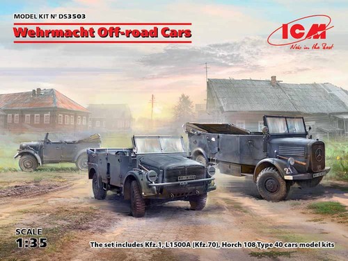 Icm ds3503 wehrmacht off road - ds3503,