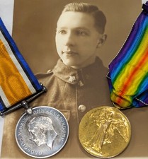 WW1 Canadian medals to Pte
