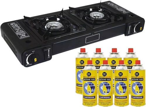 Double gas stove 8 - double,