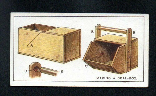 Making coal box 1927 - a,