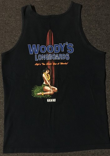 Vtg 90s woodys surf - woodys,