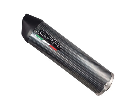 Black gpr exhaust muffler - black,