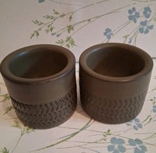 Denby Chevron Egg Cups Pattern