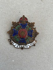 Border Regiment Enamel