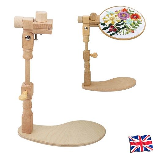Wooden cross stitch rack - cross,