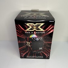 X-Factor TY6085A Portable Wireless Karaoke Machine & Speaker - Black/Red