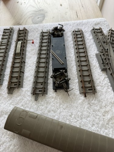 Triangle vintage train set - vintage,