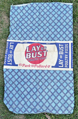 Vintage chicken feed sack - 1,