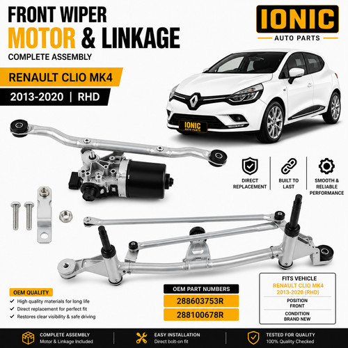 Renault clio mk4 front wiper - renault,