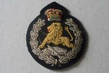Rhodesia BSAP Officers Bullion Cap Badge Rhodesian Q/C