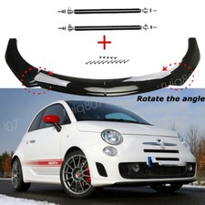 Gloss Black Front Bumper Lip