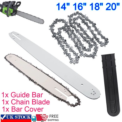 Chainsaw guide bar and saw - guide,