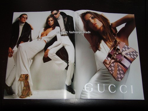 Gucci page print - gucci, 2-page