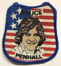 Bruce Penhall Rare Sew On Patch Speedway Cloth Badge Cradley Heath