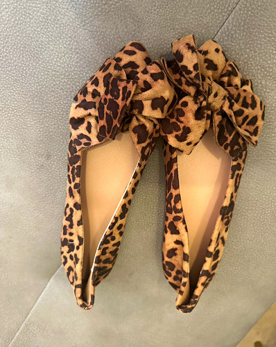 Pointed toe bow - ballet, flats