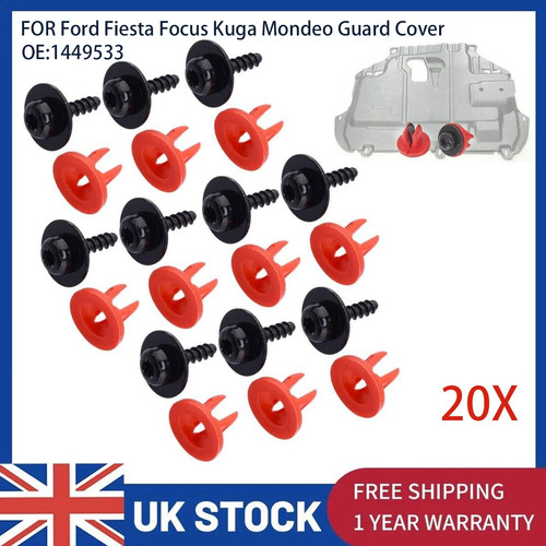 20x engine undertray - undertray, screws