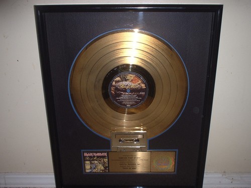 Iron maiden riaa gold - iron,