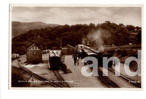 Devils bridge railway - railway, at