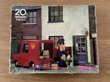 Vintage postman pat wooden - postman,