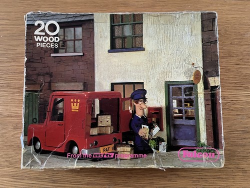 Vintage postman pat wooden - postman,
