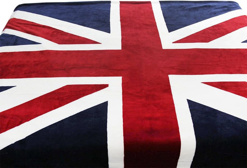 Union jack flag - jack, throw