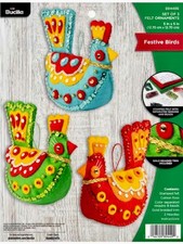 New Bucilla Festive Birds