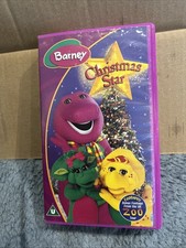 BARNEY - Christmas Star - VHS U Video Tape - Not DVD Vg