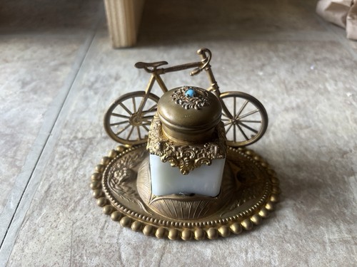 Victorian antique inkwell - victorian,