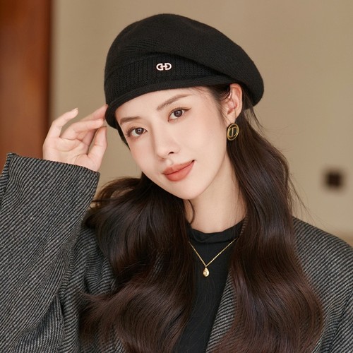 Beret hat winter - beret,