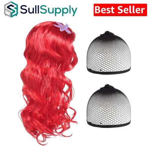 Glamorous red mermaid wig for - glamorous,