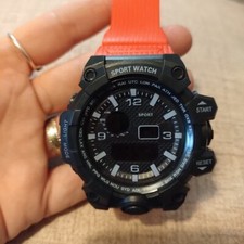 Mens Watch Sports Style Red