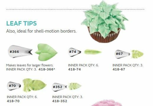 Wilton leaf cake - leaf, decorating