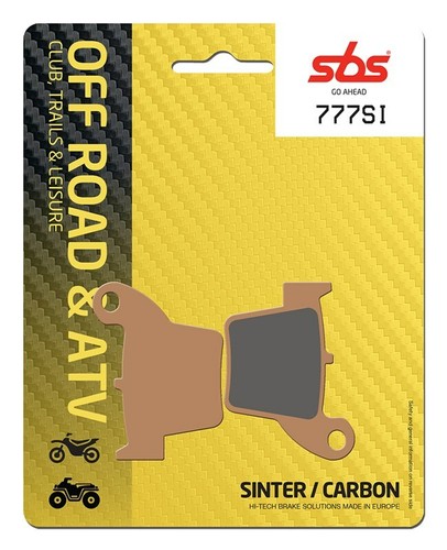 Sbs 777si brake pads sinter - brake,