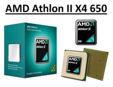 AMD Athlon II X4 650 Quad Core Processor 3.2GHz, Socket AM2+/AM3, 95Watt CPU