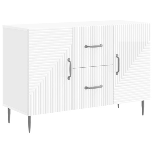 Sideboard high gloss white - sideboard,