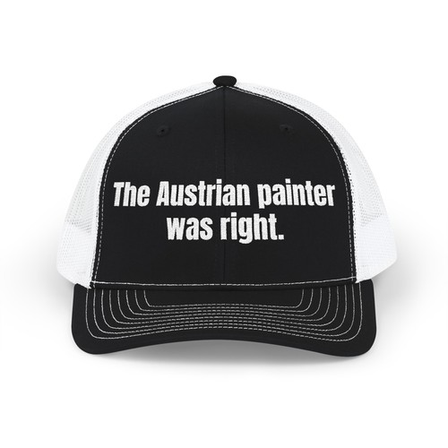 The austrian painter was right - the,