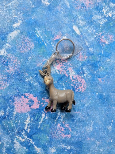Vintage shrek donkey keyring - shrek,